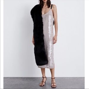 Zara NWT dress midi length